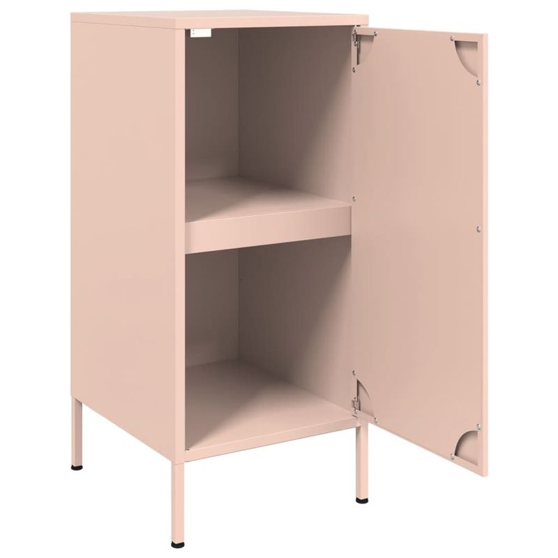 Casa si Gradina - Mobilier - Comode si corpuri - Comode - Dulap, roz, 36x39x79 cm, otel laminat la rece, cantitate în pachet: 1 - Infinity.ro
