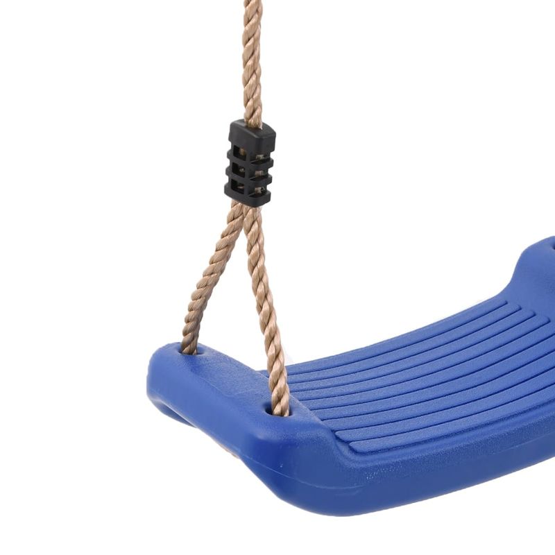 Jucarii, Copii si Bebe - Jucarii si jocuri - Jucarii de exterior - Spatii de joaca si accesorii - Set leagan de exterior, cu 4 leagane, albastru - Infinity.ro