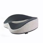 Casa si Gradina - Textile si covoare - Perne si pilote - Perne - Perna ortopedica sezut, din spuma cu Memorie, Superioara, scaun de masina /birou, Amelioreaza dureri Lombare si Sciatice - Infinity.ro