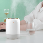 Electronice si Electrocasnice - Climatizare si sisteme de incalzire - Aparate filtrare aer - Umidificatoare - Umidificator de Aer Ultrasonic, cu Difuzor Aromaterapie, Afisaj LED, Sterilizare UV, Pulverizare Dubla, Portabil - Infinity.ro