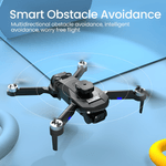 TV, Audio-Video si Foto - Camere de actiune si drone - Drone - Drona cu Telecomanda F196, Camera Video, WiFi, Evitare Inteligenta a Obstacolelor, Geanta de Transport 2 Baterii Incluse - Infinity.ro