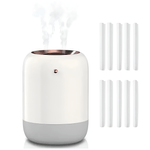 Electronice si Electrocasnice - Climatizare si sisteme de incalzire - Aparate filtrare aer - Umidificatoare - Umidificator de Aer Ultrasonic, cu Difuzor Aromaterapie, Afisaj LED, Sterilizare UV, Pulverizare Dubla, Portabil - Infinity.ro