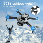 TV, Audio-Video si Foto - Camere de actiune si drone - Drone - Drona cu Telecomanda F196, Camera Video, WiFi, Evitare Inteligenta a Obstacolelor, Geanta de Transport 2 Baterii Incluse - Infinity.ro