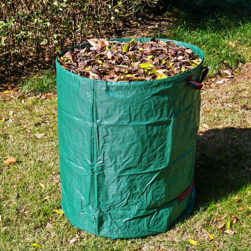 Casa si Gradina - Gradinarit si plante - Unelte gradinarit - Accesorii pentru unelte gradinarit - Set 3 Cosuri pentru Gradina, cu Manere Transport, Pliabil, Reutilizabil, Rezistent la Apa - Infinity.ro