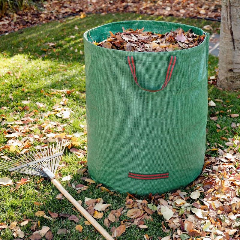 Casa si Gradina - Gradinarit si plante - Unelte gradinarit - Accesorii pentru unelte gradinarit - Set 3 Cosuri pentru Gradina, cu Manere Transport, Pliabil, Reutilizabil, Rezistent la Apa - Infinity.ro