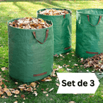 Casa si Gradina - Gradinarit si plante - Unelte gradinarit - Accesorii pentru unelte gradinarit - Set 3 Cosuri pentru Gradina, cu Manere Transport, Pliabil, Reutilizabil, Rezistent la Apa - Infinity.ro