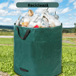 Casa si Gradina - Gradinarit si plante - Unelte gradinarit - Accesorii pentru unelte gradinarit - Set 3 Cosuri pentru Gradina, cu Manere Transport, Pliabil, Reutilizabil, Rezistent la Apa - Infinity.ro