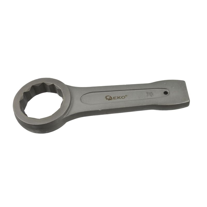 Casa si Gradina - Constructii - Scule de mana si unelte - Chei si truse chei - Cheie inelara cu batator, Geko, 70 mm, G16070 - Infinity.ro
