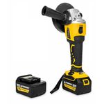 Casa si Gradina - Constructii - Scule electrice si accesorii - Polizoare - Polizor unghiular cu 2 acumulatori 125mm, Powermat PM-CAG-18V - Infinity.ro