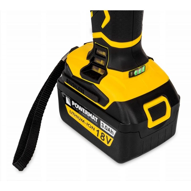 Casa si Gradina - Constructii - Scule electrice si accesorii - Polizoare - Polizor unghiular cu 2 acumulatori 125mm, Powermat PM-CAG-18V - Infinity.ro