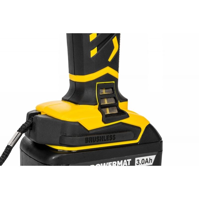 Casa si Gradina - Constructii - Scule electrice si accesorii - Polizoare - Polizor unghiular cu 2 acumulatori 125mm, Powermat PM-CAG-18V - Infinity.ro