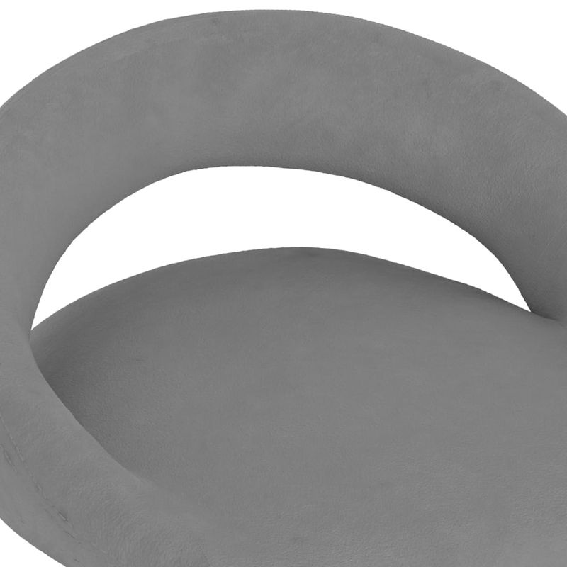 Casa si Gradina - Mobilier - Scaune si fotolii - Scaune - Scaune de bar, 2 buc., gri deschis, catifea - Infinity.ro