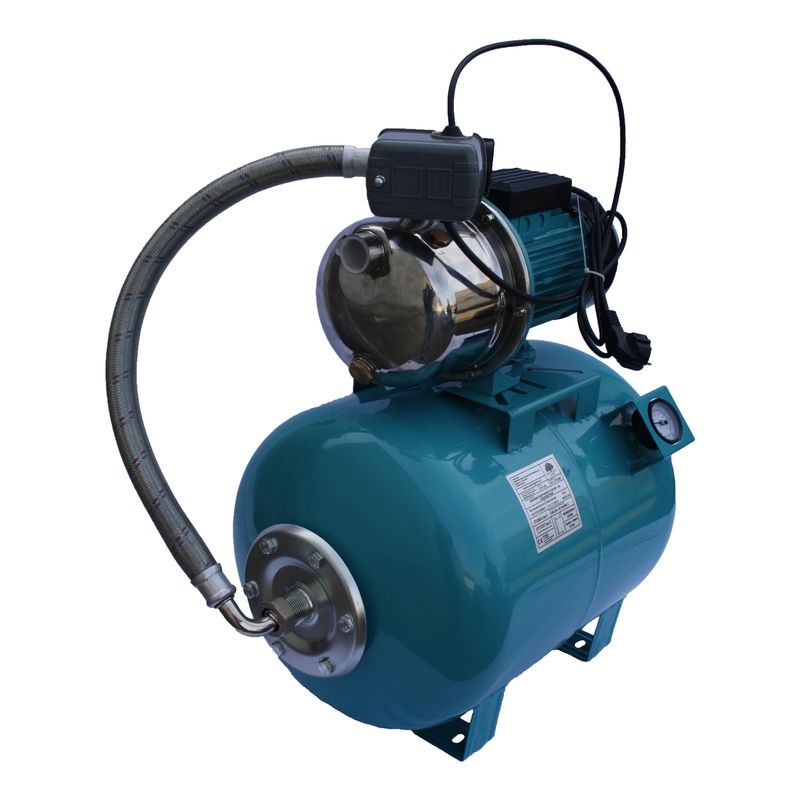 Casa si Gradina - Gradinarit si plante - Instalatii si accesorii pentru irigatii - Pompe apa - Hidrofor APC JY 1000/50 rezervor 50 litri cu manometru, 0.8 kW, 03020107/50M - Infinity.ro
