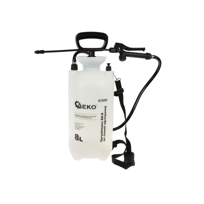 Casa si Gradina - Gradinarit si plante - Instalatii si accesorii pentru irigatii - Aparate pentru stropit gradina - Pompa de stropit/ Vermorel manual, 8 litri, Geko G73232 - Infinity.ro