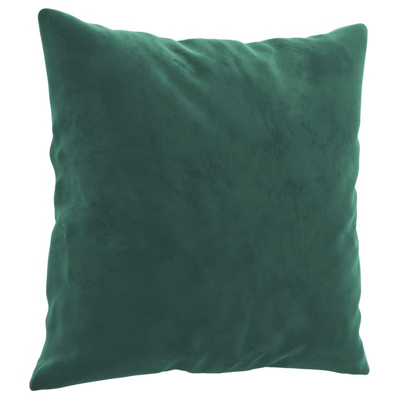 Casa si Gradina - Mobilier - Seturi de mobilier - Seturi living - Set canapea cu perne, 4 piese, verde inchis, catifea - Infinity.ro