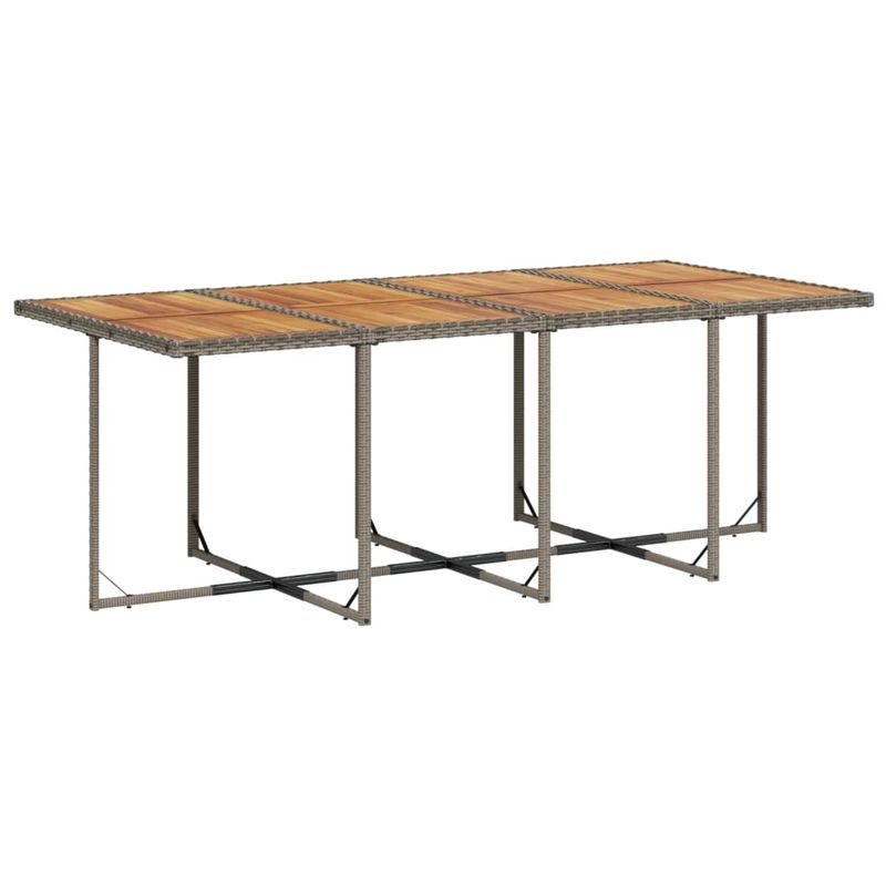 Casa si Gradina - Gradina si terasa - Mobilier exterior - Seturi mobila gradina - Set mobilier de gradina cu perne, 13 piese, gri, poliratan - Infinity.ro