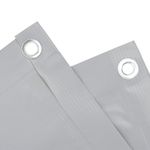 Casa si Gradina - Gradina si terasa - Garduri, panouri si accesorii - Paravan de gradina, gri, 600x120 cm, PVC - Infinity.ro