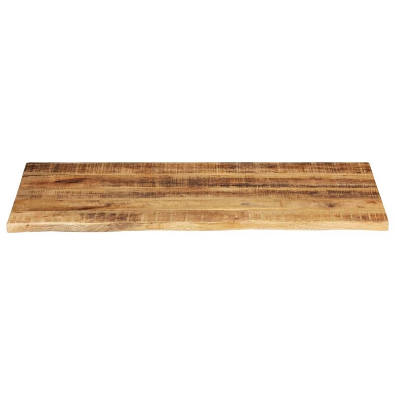 Casa si Gradina - Mobilier - Feronerie si accesorii mobila - Blat de masa margine naturala, 100x60x2,5 cm, lemn masiv mango - Infinity.ro