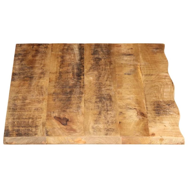 Casa si Gradina - Mobilier - Feronerie si accesorii mobila - Blat de masa margine naturala, 100x60x2,5 cm, lemn masiv mango - Infinity.ro