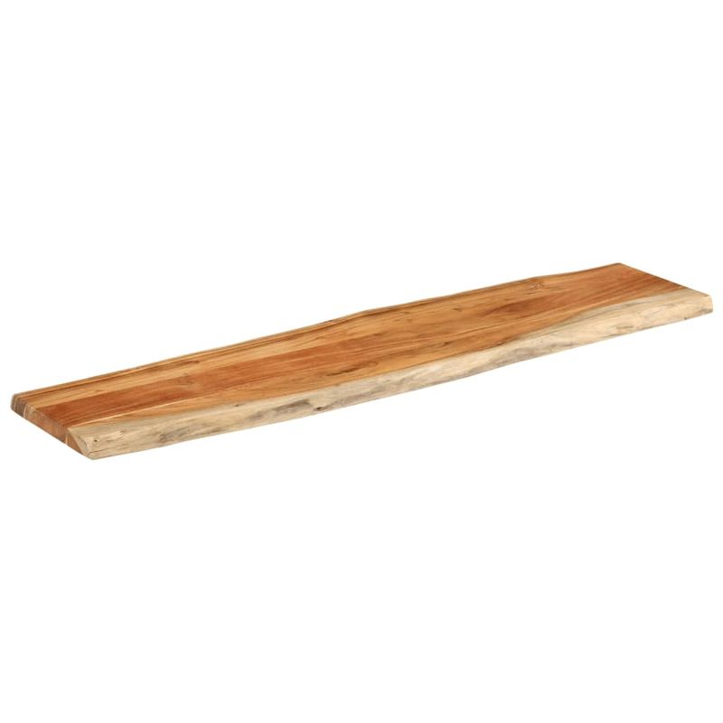 Casa si Gradina - Mobilier - Feronerie si accesorii mobila - Blat masa 160x40x3,8 cm dreptunghiular lemn acacia margine vie - Infinity.ro