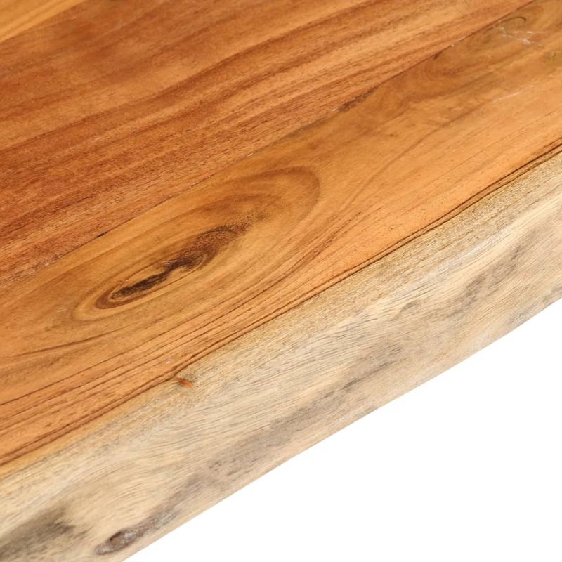 Casa si Gradina - Mobilier - Feronerie si accesorii mobila - Blat masa 160x40x3,8 cm dreptunghiular lemn acacia margine vie - Infinity.ro