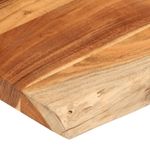 Casa si Gradina - Mobilier - Feronerie si accesorii mobila - Blat masa, 140x60x3,8cm, dreptunghiular lemn acacia margine vie - Infinity.ro