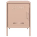 Casa si Gradina - Mobilier - Comode si corpuri - Noptiere - Noptiera, roz, 36x39x50,5 cm, otel - Infinity.ro