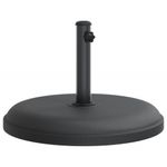Casa si Gradina - Gradina si terasa - Umbrele si pavilioane - Umbrele - Suport umbrela pentru stalpi diametru 32/35/38 mm, 25 kg, rotund, negru - Infinity.ro