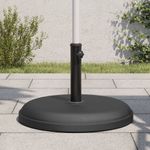 Casa si Gradina - Gradina si terasa - Umbrele si pavilioane - Umbrele - Suport umbrela pentru stalpi diametru 32/35/38 mm, 25 kg, rotund, negru - Infinity.ro