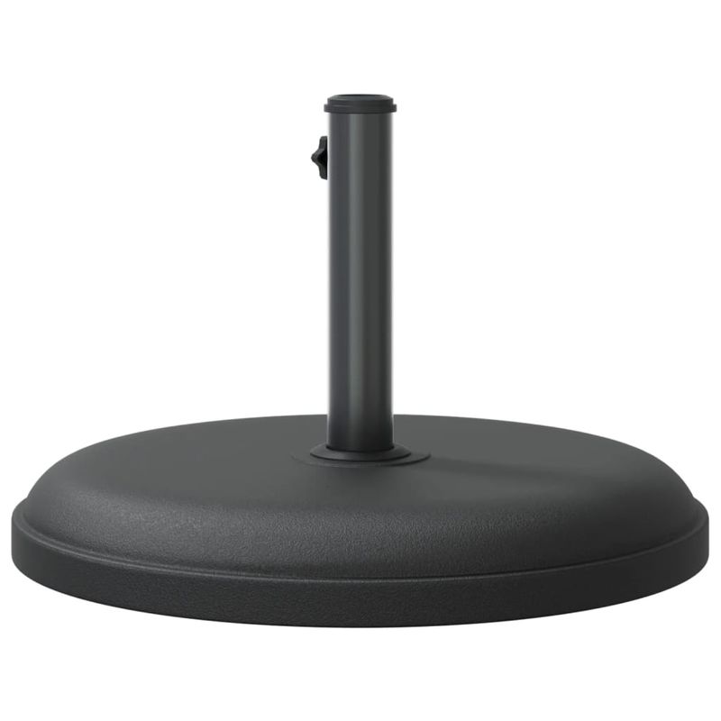 Casa si Gradina - Gradina si terasa - Umbrele si pavilioane - Umbrele - Suport umbrela pentru stalpi diametru 32/35/38 mm, 25 kg, rotund, negru - Infinity.ro