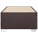 Casa si Gradina - Mobilier - Paturi si accesorii - Paturi - Cadru de pat, maro inchis, 100 x 200 cm, material textil - Infinity.ro