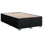 Casa si Gradina - Mobilier - Paturi si accesorii - Paturi - Pat box spring cu saltea, negru, 80x200 cm, textil - Infinity.ro