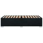 Casa si Gradina - Mobilier - Paturi si accesorii - Paturi - Cadru de pat, negru, 90 x 200 cm, material textil - Infinity.ro
