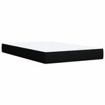 Casa si Gradina - Mobilier - Paturi si accesorii - Paturi - Pat box spring cu saltea, negru, 80x200 cm, textil - Infinity.ro