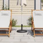 Casa si Gradina - Gradina si terasa - Umbrele si pavilioane - Umbrele - Suport umbrela pentru stalpi diametru 32/35/38 mm, 15 kg, rotund, negru - Infinity.ro