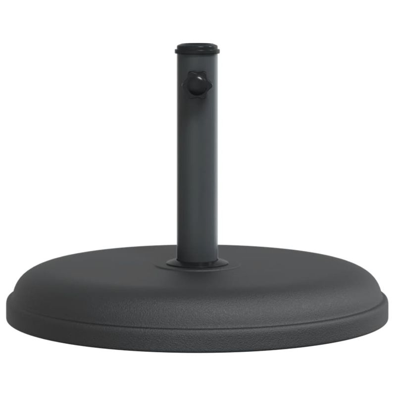 Casa si Gradina - Gradina si terasa - Umbrele si pavilioane - Umbrele - Suport umbrela pentru stalpi diametru 32/35/38 mm, 15 kg, rotund, negru - Infinity.ro