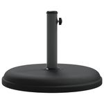 Casa si Gradina - Gradina si terasa - Umbrele si pavilioane - Umbrele - Suport umbrela pentru stalpi diametru 32/35/38 mm, 15 kg, rotund, negru - Infinity.ro