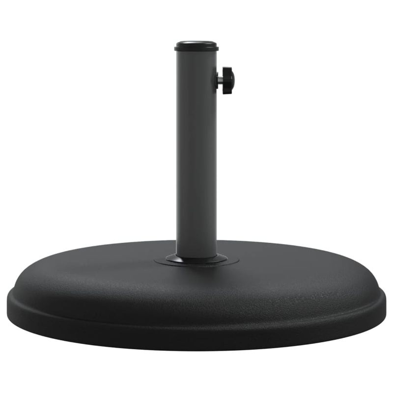 Casa si Gradina - Gradina si terasa - Umbrele si pavilioane - Umbrele - Suport umbrela pentru stalpi diametru 32/35/38 mm, 15 kg, rotund, negru - Infinity.ro
