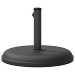 Casa si Gradina - Gradina si terasa - Umbrele si pavilioane - Umbrele - Suport umbrela pentru stalpi diametru 32/35/38 mm, 15 kg, rotund, negru - Infinity.ro