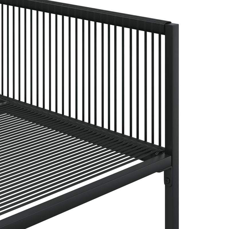 Casa si Gradina - Gradina si terasa - Mobilier exterior - Seturi mobila gradina - Set mobilier de gradina, 17 piese, negru, poliratan - Infinity.ro