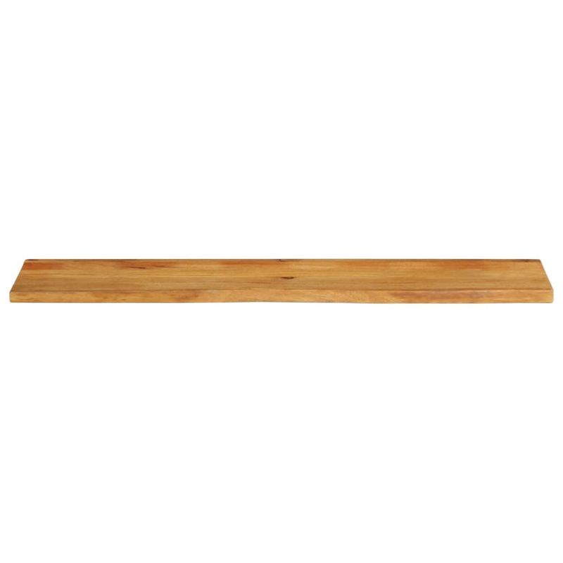 Casa si Gradina - Mobilier - Feronerie si accesorii mobila - Blat de masa contur organic 140x20x2,5 cm lemn masiv de mango, finisaj de stejar - Infinity.ro