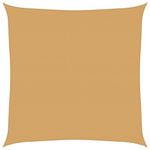 Casa si Gradina - Gradina si terasa - Umbrele si pavilioane - Umbrele - Panza parasolar, nisipiu, patrat, 6x6 m, HDPE, 160 g/m² - Infinity.ro