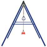 Jucarii, Copii si Bebe - Jucarii si jocuri - Jucarii de exterior - Spatii de joaca si accesorii - Set leagan de exterior, cu leagan și trapez, roșu - Infinity.ro