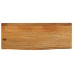 Casa si Gradina - Mobilier - Feronerie si accesorii mobila - Blat de masa contur organic 80x40x2,5 cm lemn masiv de mango, finisaj de stejar - Infinity.ro