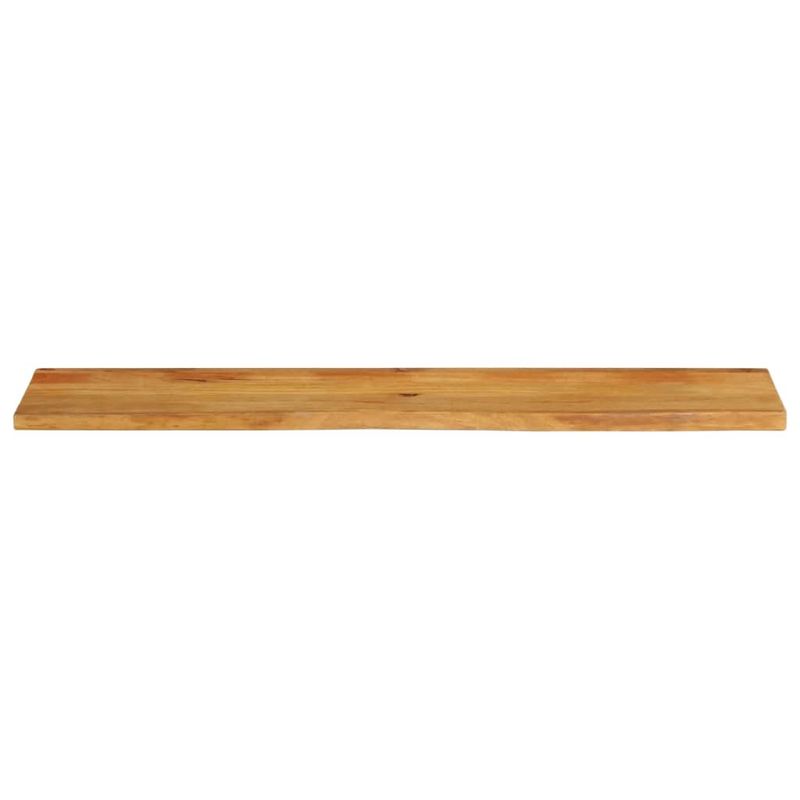 Casa si Gradina - Mobilier - Feronerie si accesorii mobila - Blat de masa contur organic 160x40x3,8 cm lemn masiv de mango, finisaj de stejar - Infinity.ro