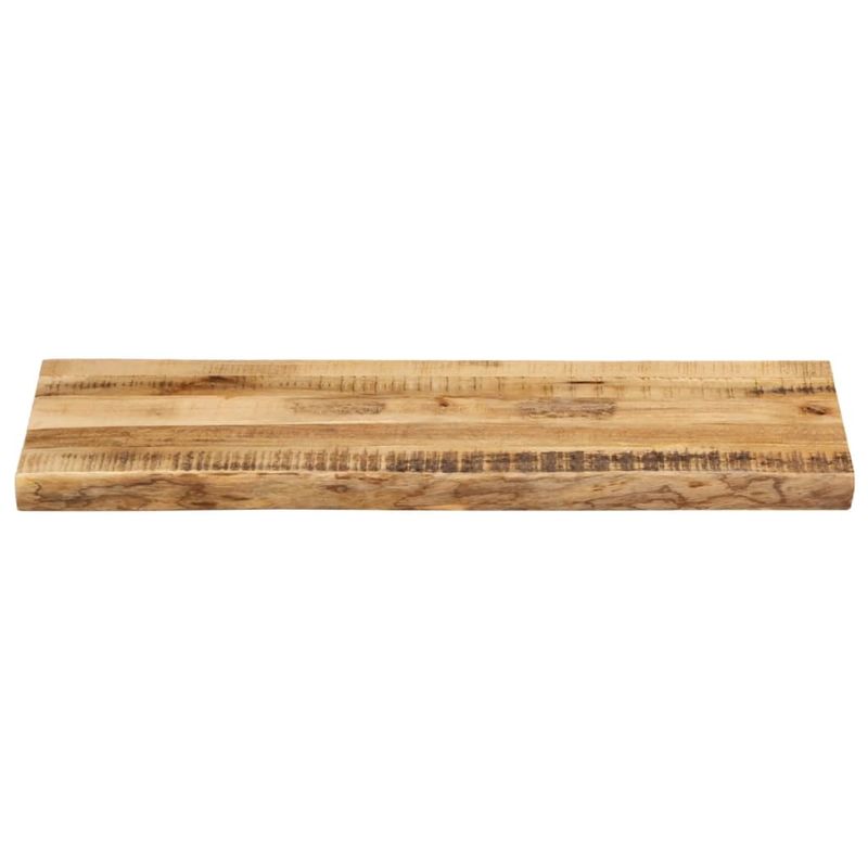 Casa si Gradina - Mobilier - Feronerie si accesorii mobila - Blat de masa contur organic 80x40x3,8 cm lemn masiv mango brut - Infinity.ro
