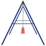 Jucarii, Copii si Bebe - Jucarii si jocuri - Jucarii de exterior - Spatii de joaca si accesorii - Set leagan de exterior, cu 4 leagane, roșu - Infinity.ro