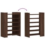 Casa si Gradina - Mobilier - Organizare si depozitare - Organizator incaltaminte - Pantofar, stejar maro, 74,5x37,5x100 cm, lemn compozit - Infinity.ro