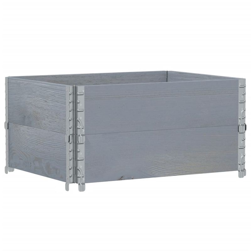 Casa si Gradina - Gradinarit si plante - Plante si ghivece - Ghivece si suporturi - Jardiniera de gradina, 80x60 cm, lemn masiv pin, mărime 80x60x41 cm - Infinity.ro