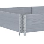 Casa si Gradina - Gradinarit si plante - Plante si ghivece - Ghivece si suporturi - Jardiniera de gradina, 150x100 cm, lemn masiv pin, mărime 150x100x41 cm - Infinity.ro